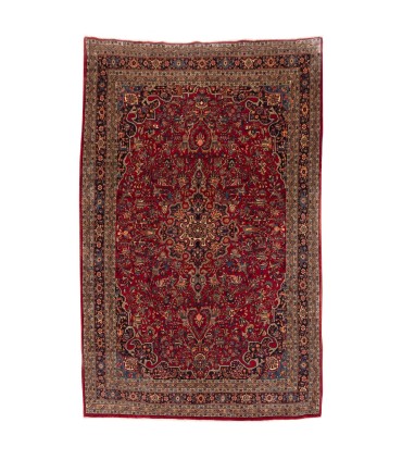 فرش دستباف قدیمی شش و نیم متری بیجار کد 179802