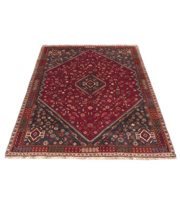 فرش دستباف قدیمی چهار و نیم متری شیراز کد 179803