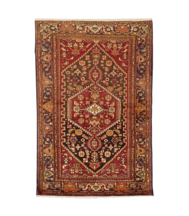 فرش دستباف قدیمی سه و نیم متری آقبلاغ کد 708001