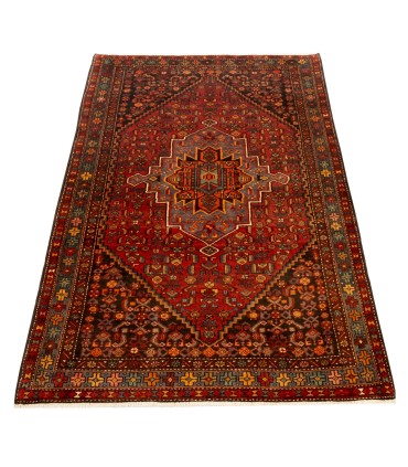 فرش دستباف قدیمی سه و نیم متری زنجان کد 708006