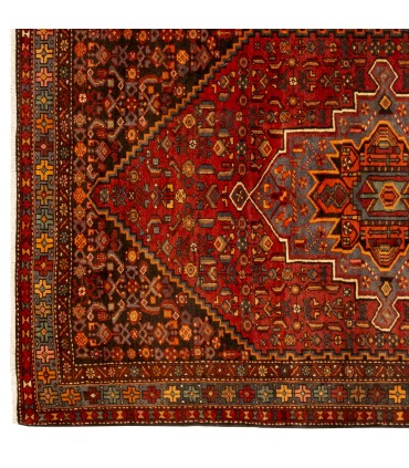 فرش دستباف قدیمی سه و نیم متری زنجان کد 708006