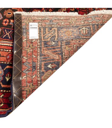 فرش دستباف قدیمی کناره طول دو و نیم متر هوپا کد 708008