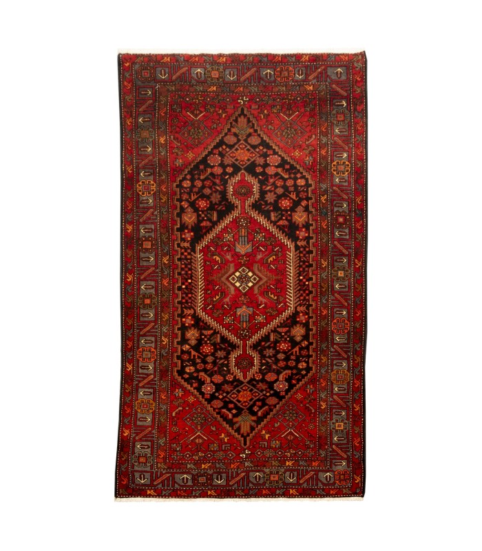 فرش دستباف قدیمی سه و نیم متری هوپا کد 708011