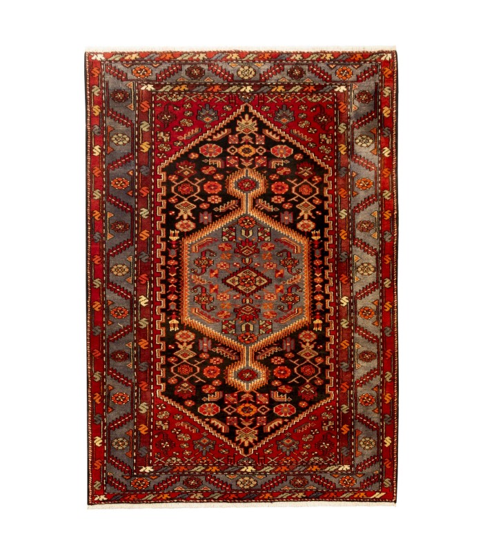 فرش دستباف قدیمی سه و نیم متری زنجان کد 708012