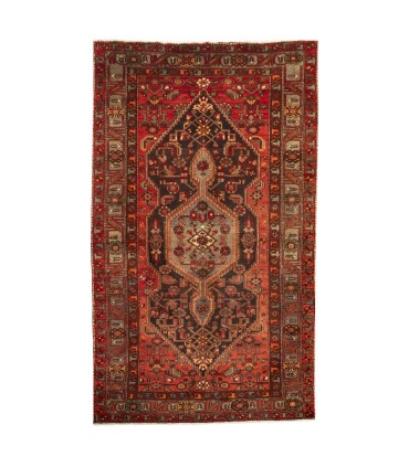 فرش دستباف قدیمی سه و نیم متری زنجان کد 708018