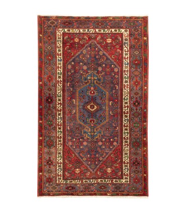 فرش دستباف قدیمی سه متری آقبلاغ کد 708059