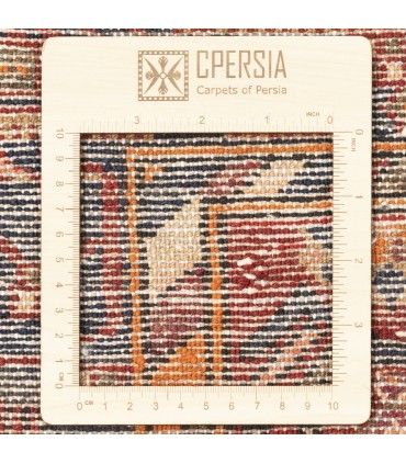 فرش دستباف قدیمی دو و نیم متری زنجان کد 708064