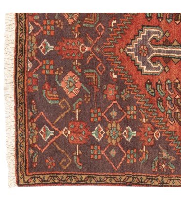 فرش دستباف قدیمی کناره طول دو متر زنجان کد 708072