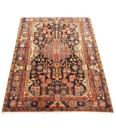 فرش دستباف قدیمی سه و نیم متری نهاوند کد 708107
