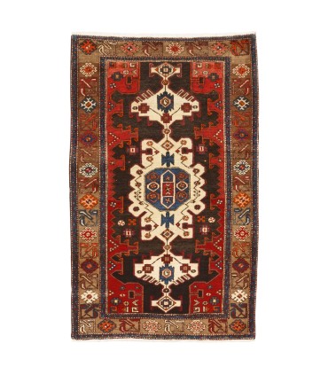 فرش دستباف قدیمی سه متری زنجان کد 708168