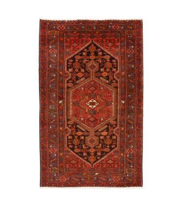 فرش دستباف قدیمی سه و نیم متری زنجان کد 708180