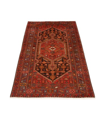 فرش دستباف قدیمی سه و نیم متری زنجان کد 708180