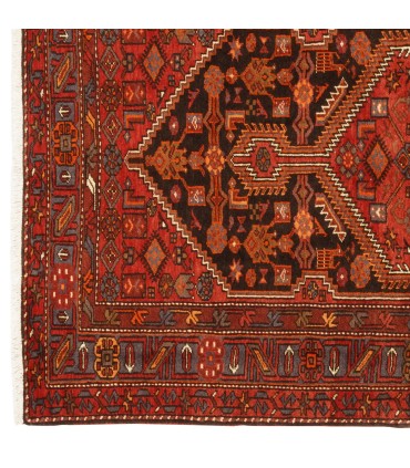 فرش دستباف قدیمی سه و نیم متری زنجان کد 708180