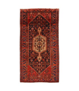 فرش دستباف قدیمی چهار متری زنجان کد 708192