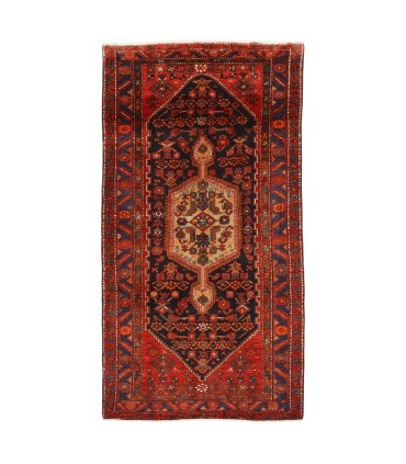 فرش دستباف قدیمی چهار متری زنجان کد 708192