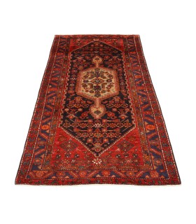 فرش دستباف قدیمی چهار متری زنجان کد 708192