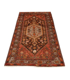 فرش دستباف قدیمی سه و نیم متری زنجان کد 708193