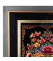 تابلو فرش دستباف گلدانی قم کد 904158