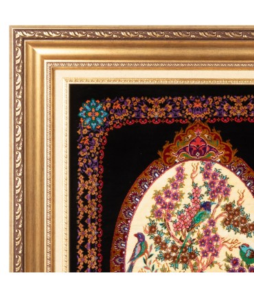 تابلو فرش دستباف منظره قم کد 904176