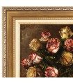 تابلو فرش دستباف گل در گلدان تبریز کد 904252