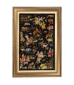 El Dokuma Resimli Halı Kum 904257