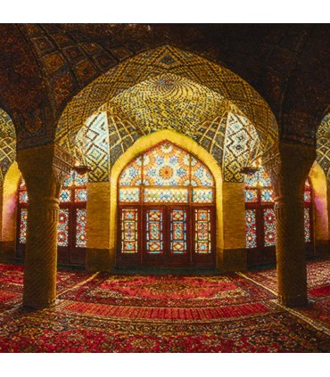 تابلو فرش دستباف منظره مسجد نصیرالملک تبریز کد 904260