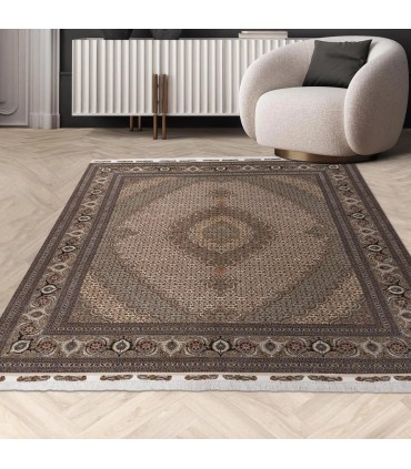 Персидский ковер ручной работы Тебриз Код 174730 - 152 × 203