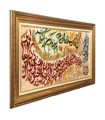 تابلو فرش دستباف و ان یکاد و سوره توحید تبریز کد 904281