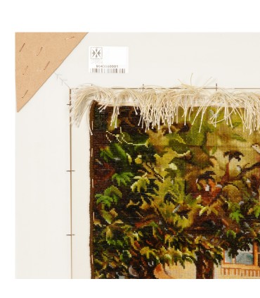 تابلو فرش دستباف خانه مادربزرگ تبریز کد 904306