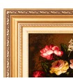 تابلو فرش دستباف گل در گلدان تبریز کد 904311