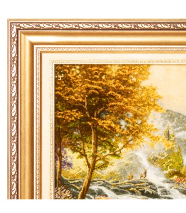 تابلو فرش دستباف منظره توماس تبریز کد 904316