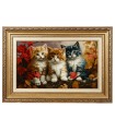 Ковровые Картины ручной работы Тебриз Код 904349
