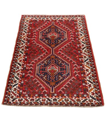 فرش دستباف قدیمی ذرع و نیم شیراز کد 179808
