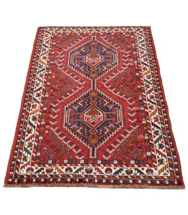 فرش دستباف قدیمی ذرع و نیم شیراز کد 179808