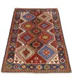 فرش دستباف یلمه قدیمی ذرع و نیم شیراز کد 179809