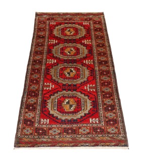 فرش دستباف قدیمی سه متری بلوچ کد 179822