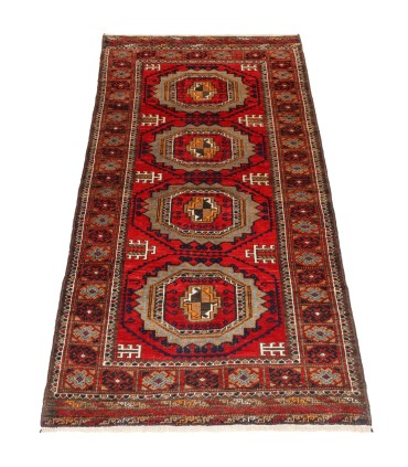 فرش دستباف قدیمی سه متری بلوچ کد 179822