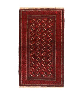 فرش دستباف قدیمی دو متری بلوچ کد 179824