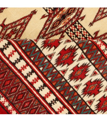 فرش دستباف قدیمی دو متری ترکمن کد 179836