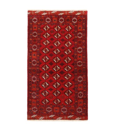فرش دستباف قدیمی دو متری ترکمن کد 179842