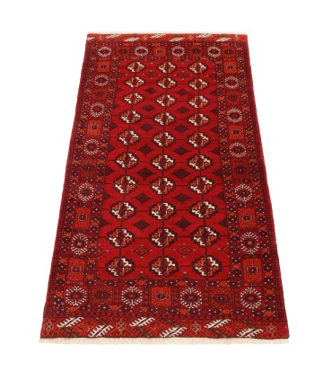 فرش دستباف قدیمی دو متری ترکمن کد 179842