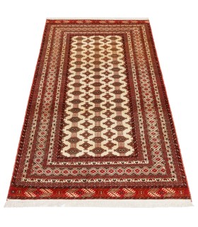 فرش دستباف قدیمی سه متری ترکمن کد 179846