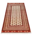 فرش دستباف قدیمی سه متری ترکمن کد 179846
