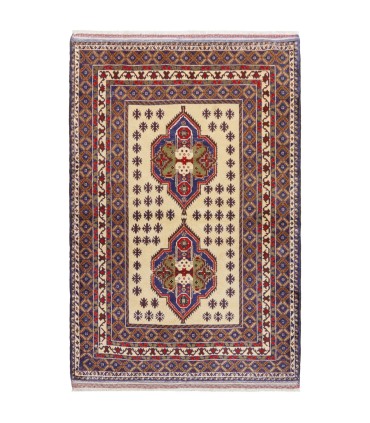 فرش دستباف قدیمی دو و نیم متری بلوچ کد 179864