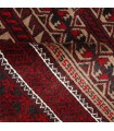 فرش دستباف قدیمی یک متری بلوچ کد 179871