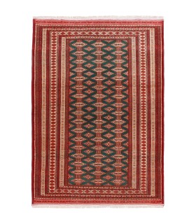 فرش دستباف قدیمی سه متری ترکمن کد 179880