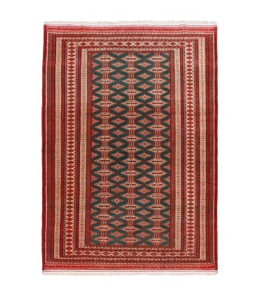 فرش دستباف قدیمی سه متری ترکمن کد 179880