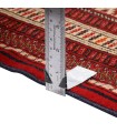 فرش دستباف قدیمی سه متری ترکمن کد 179880
