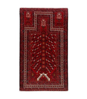 فرش دستباف قدیمی سه متری بلوچ کد 179881