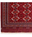 فرش دستباف قدیمی سه متری ترکمن کد 179885